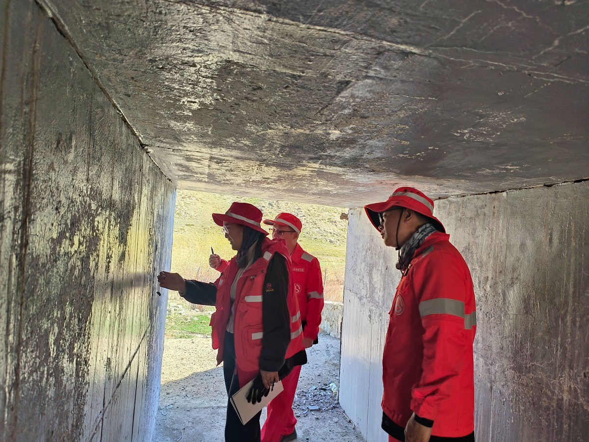 对桥涵病害调查数据逐一比对 图:李圆.jpg 对桥涵病害调查数据逐一比对 图:李圆.jpg